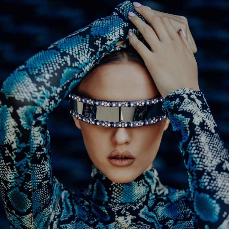 Laser Led Futuristic Glasses