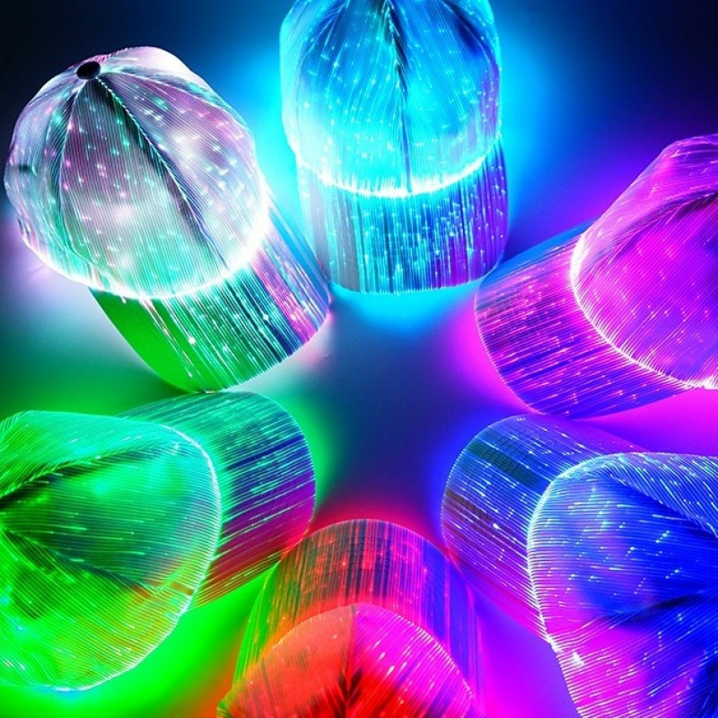 Fiber Optic Cap